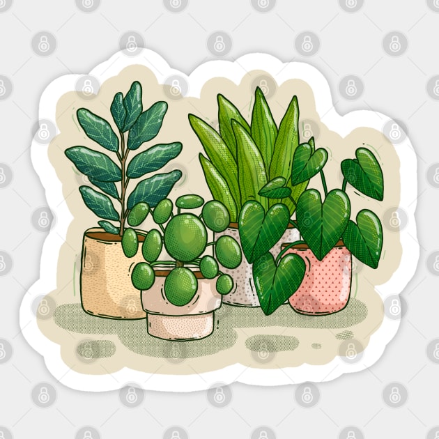 Plants Plants Plants Sticker by Tania Tania